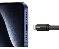USAMS USB-C/Lightning 1m 30W czarny/black - 1471722 - zdjęcie 3